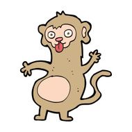 Funny Cartoon Monkey N52