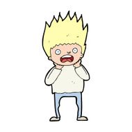 Cartoon Man Panicking N94