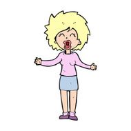 cartoon loud woman N13