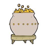cartoon pot of gold N10