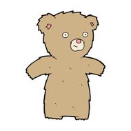 cartoon teddy bear N473