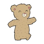 cartoon teddy bear N474