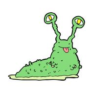 cartoon gross slug N23