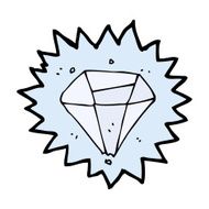 Cartoon Diamond N10