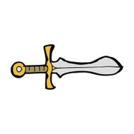 Cartoon Sword N121