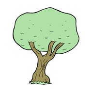 Cartoon Tree N234