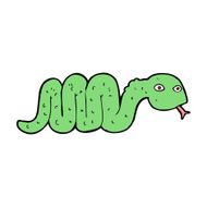 funny cartoon snake N95