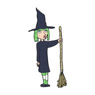 Cartoon Witch N43