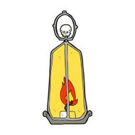 cartoon spooky lantern N50