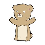 cartoon teddy bear N476