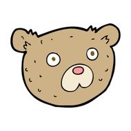 cartoon teddy bear N478