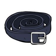 cartoon leather belt N32