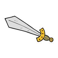 Cartoon Sword N122