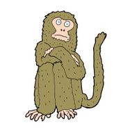 Cartoon Monkey N135