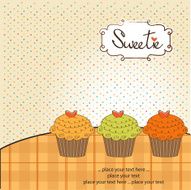 Birthday cupcake N21