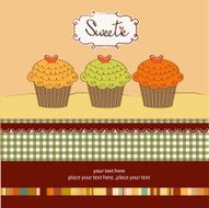 Birthday cupcake N22