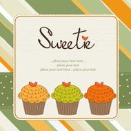Birthday cupcake N23