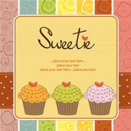 Birthday cupcake N26