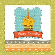 Happy Birthday Cupcake N6