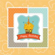 Happy Birthday Cupcake N7