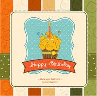 Happy Birthday Cupcake N10