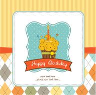Happy Birthday Cupcake N11