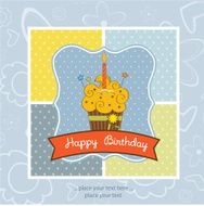 Happy Birthday Cupcake N13