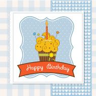 Happy Birthday Cupcake N14