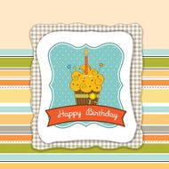 Happy Birthday Cupcake N16