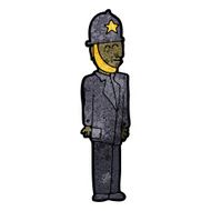 cartoon british policeman N7