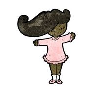 cartoon prettty girl N8
