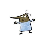 cartoon little old woman N2