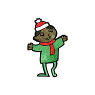 cartoon christmas imp N2