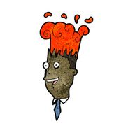 Cartoon Exploding Head N6
