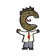 cartoon angry man N157