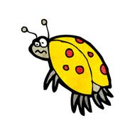 Cartoon Ladybug N114