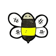 Cartoon Bee N164