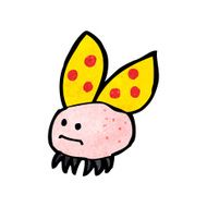 Cartoon Ladybug N115