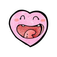 cartoon pink heart N4