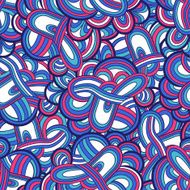 Abstract doodle pattern N9