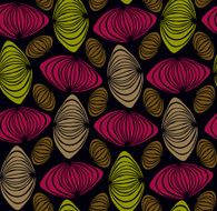 Seamless colorful graphic texture