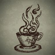 Doodle Coffee cup