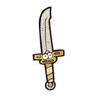Cartoon Sword N123