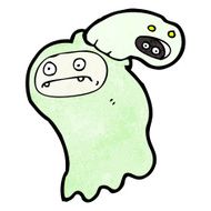 funny spooky ghost cartoon N8