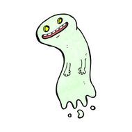 funny spooky ghost cartoon N9