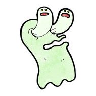 funny spooky ghost cartoon N11