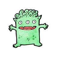 cartoon little monster N95