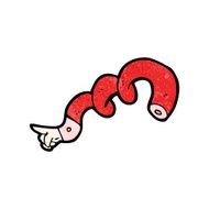 pointing arm symbol cartoon N3