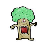 cartoon tree monster N2