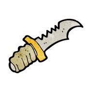 Cartoon Knife N43
